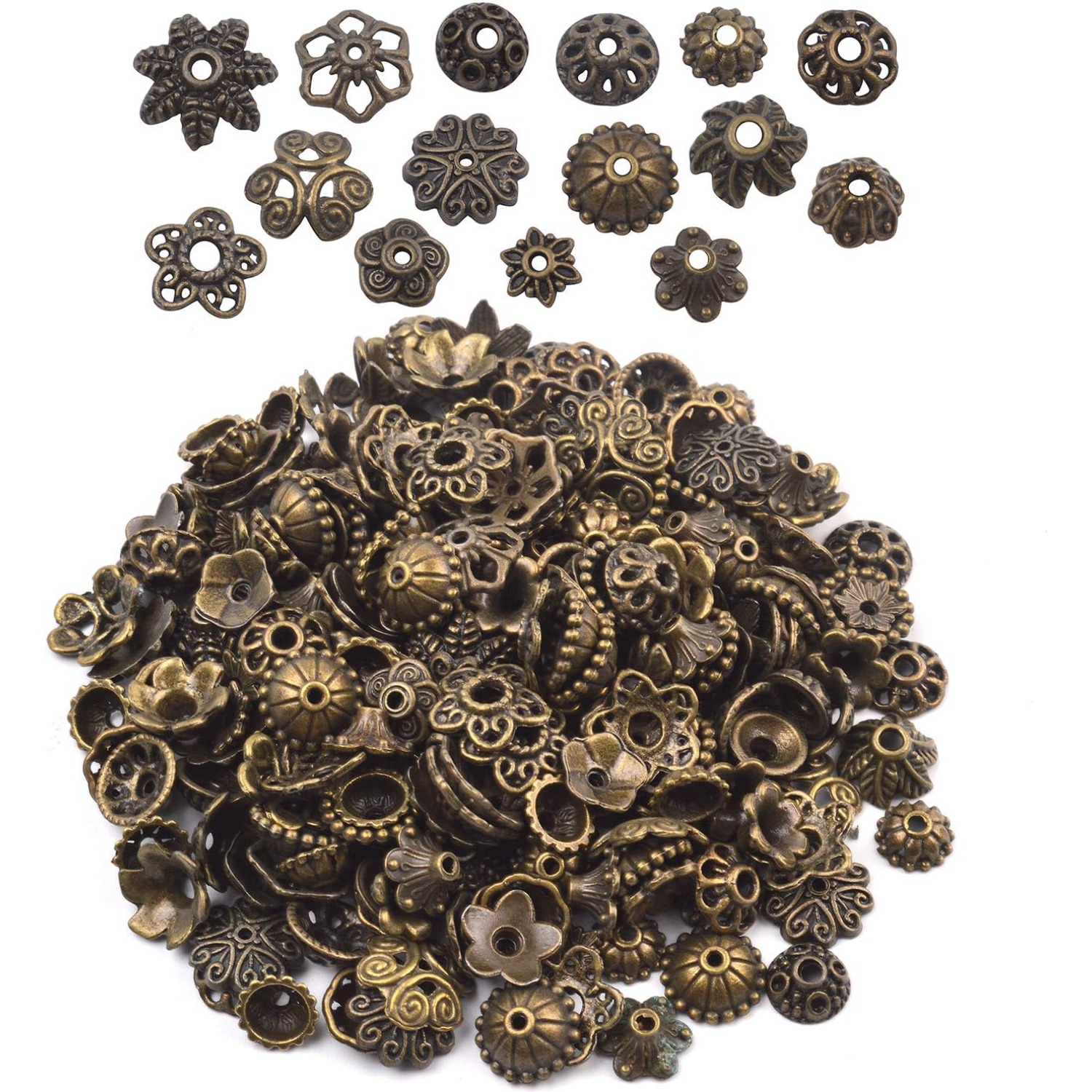 Jewelry Making Bali - 100 Gram(About 150-250pcs) Bali Style Jewelry