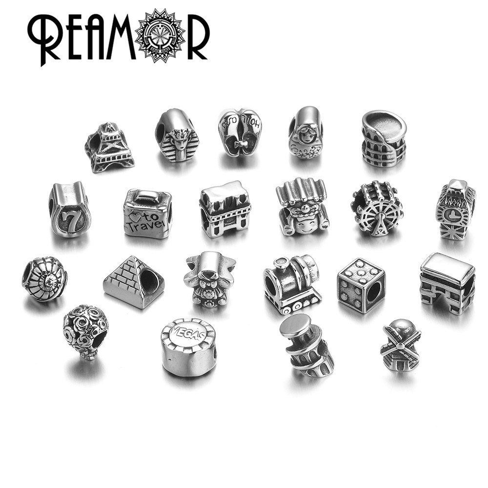 Jewelry Making In London - REAMOR 5pc Stainless Steel Travel Pharaoh
