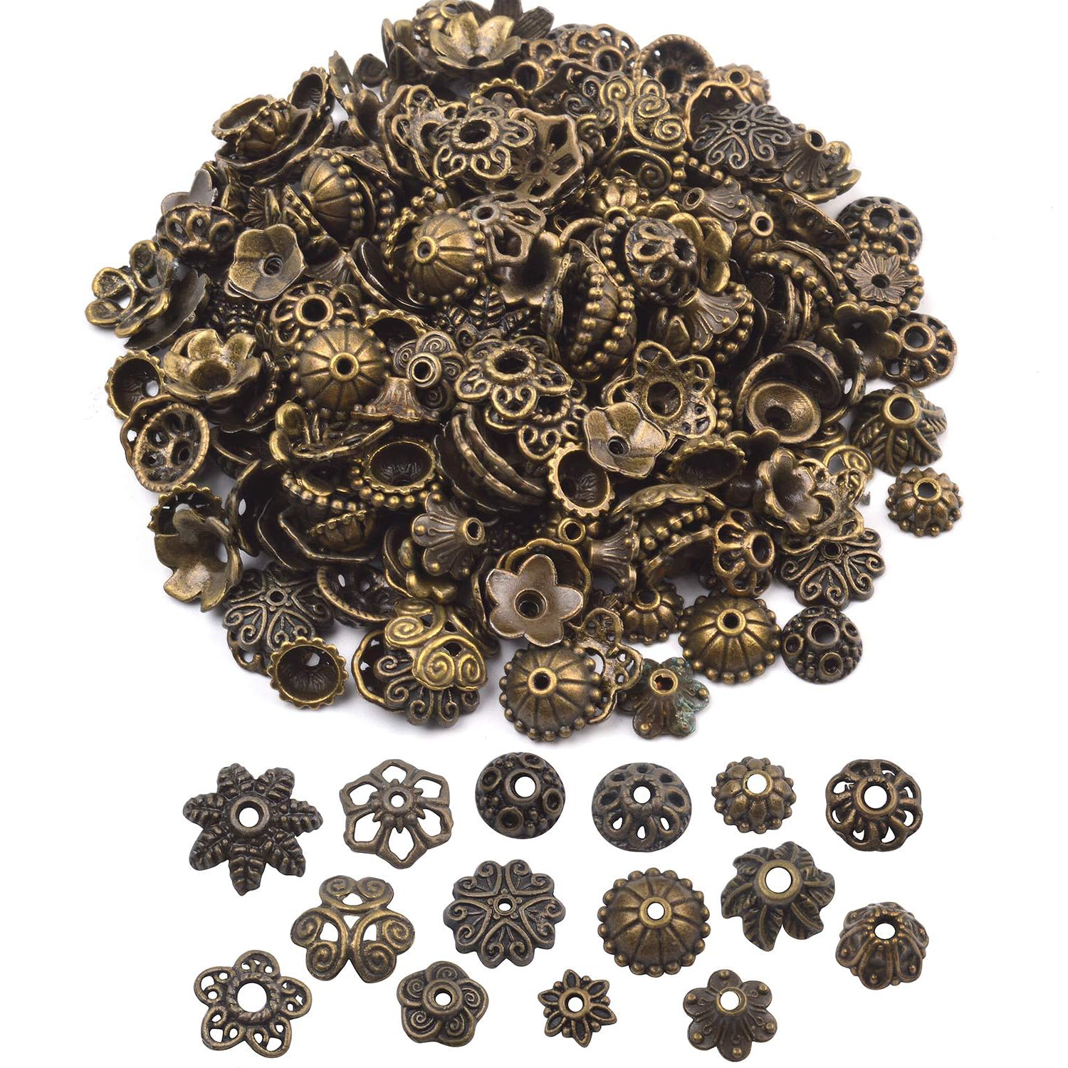 Jewelry Making Bali - 100 Gram(About 150-250pcs) Bali Style Jewelry