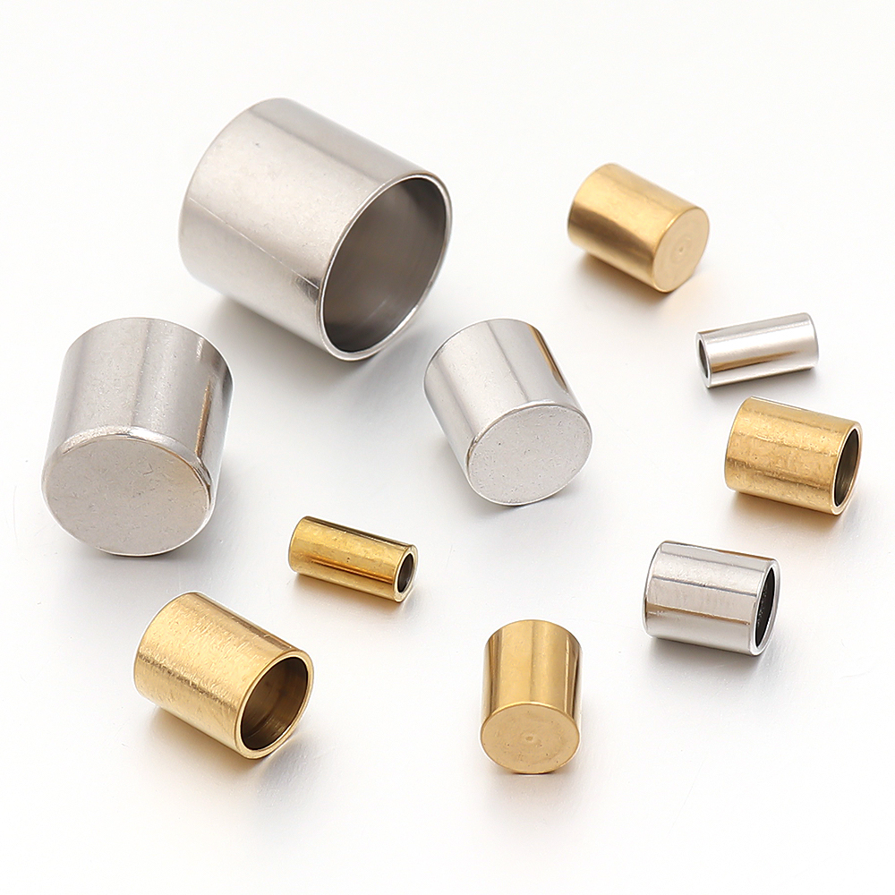 Jewelry Making Class - 10-20pcs/lot 2-10mm Stainless Steel Leather Cord