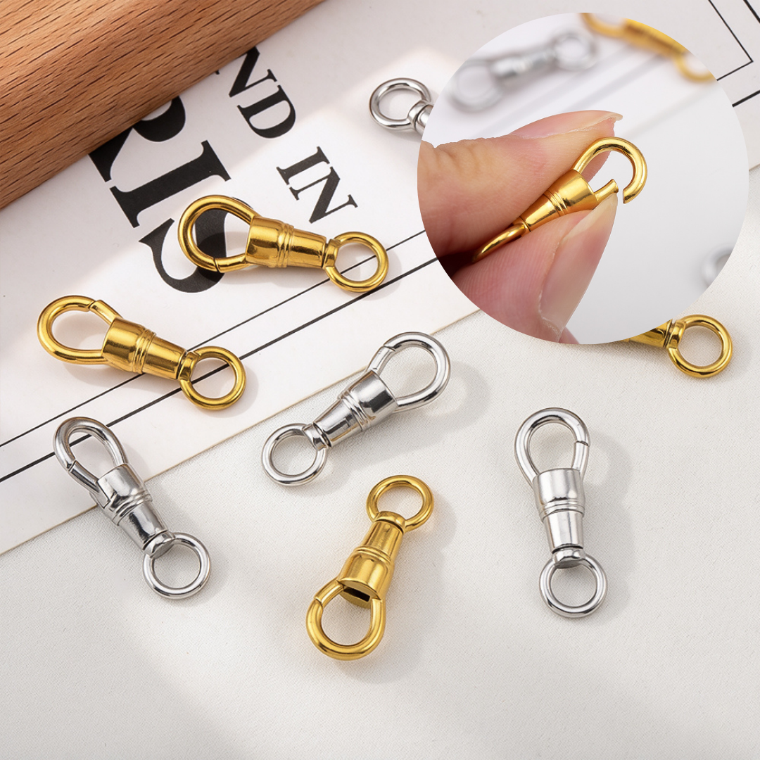 Jewelry Making Class - 2pcs 1pcs Stainless Steel Bag Key