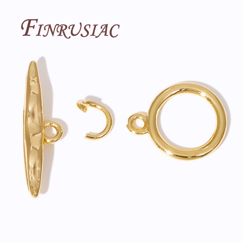 2/4Pcs 18K Gold Plated Toggle  - Toggle Clasp Gold のレビューと価格