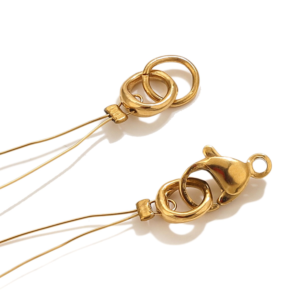 20pcs Stainless Steel Clasps E - Jewelry Making Class のレビューと価格