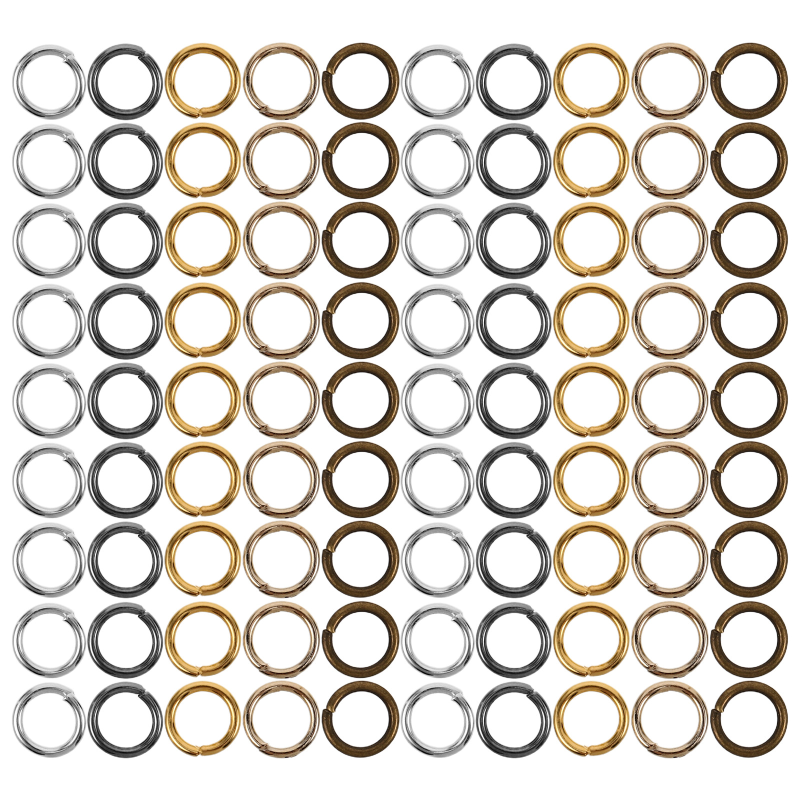 10Packs Jewelry Making Jump Ri - Jump Ring Assorted のレビューと価格