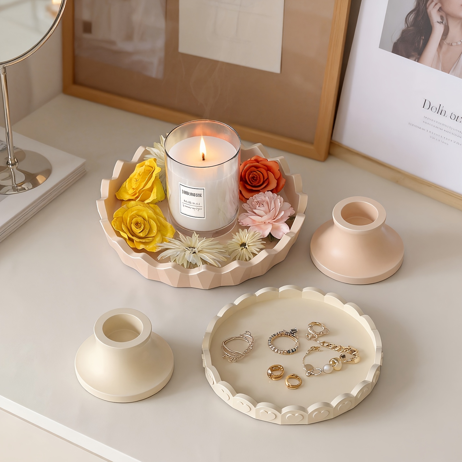 2pcs Silicone Tray Mold Set, R - Jewelry Making Tutorials のレビューと価格
