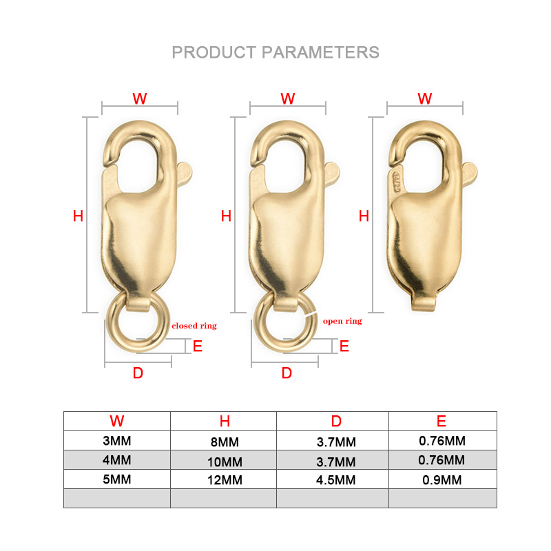 Lobster Clasp 14K Gold Filled  - Jewelry Making Class のレビューと価格