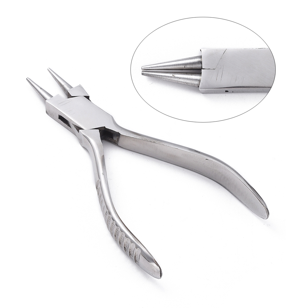 PandaHall 3pcs/set Carbon Stee - Jewelry Making Needle Nose Pliers のレビューと価格