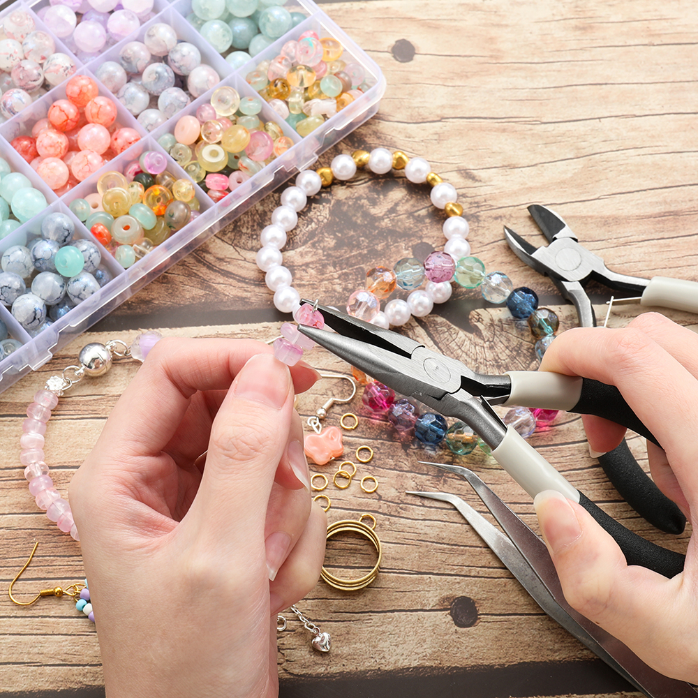 High-carbon Steel Jewelry Maki - Jewelry Making Needle Nose Pliers のレビューと価格