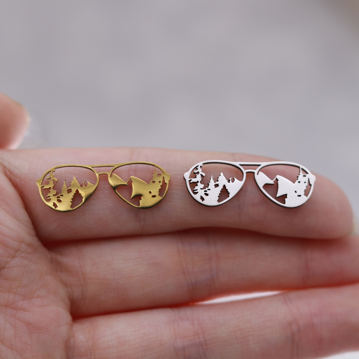 3pcs Glasses Charms DIY Earrin - Jewelry Making Glasses のレビューと価格