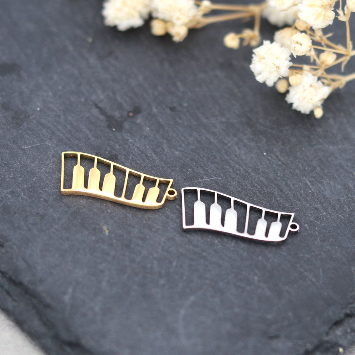 3pcs Glasses Charms DIY Earrin - Jewelry Making Glasses のレビューと価格