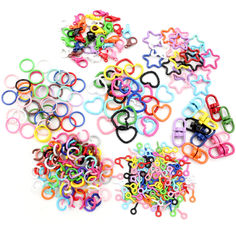Colorful Mixed Alloy Split Jum - Jump Ring Assorted のレビューと価格