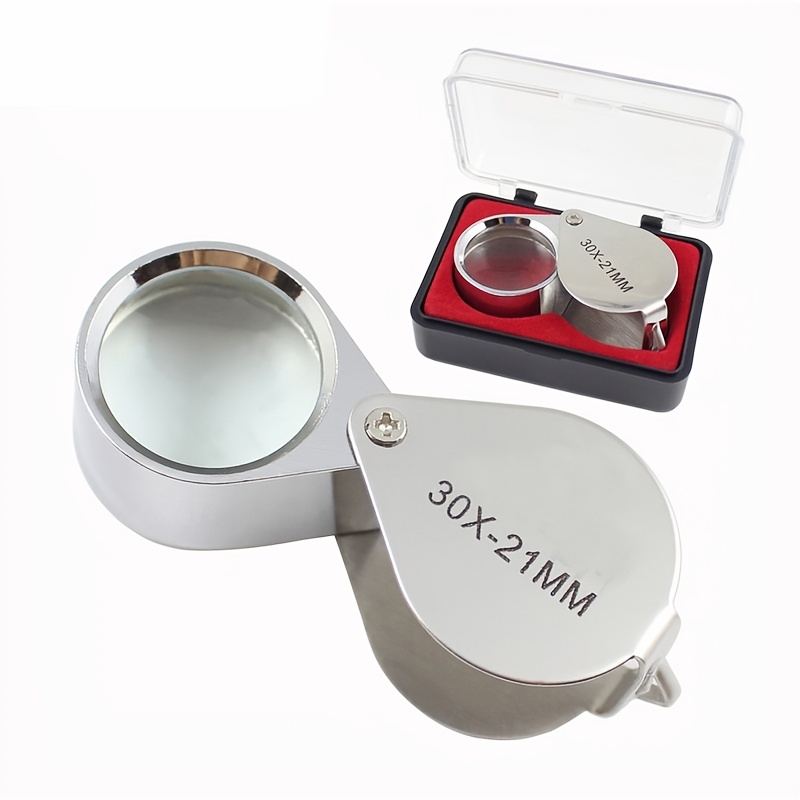 Folding Jewelry Loupe Portable - Jewelry Making Glasses のレビューと価格