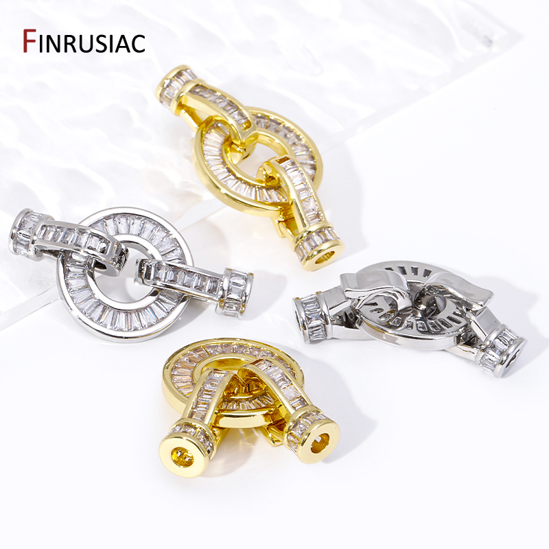 Trendy 18K Gold Plated Brass P - Toggle Clasp Gold のレビューと価格