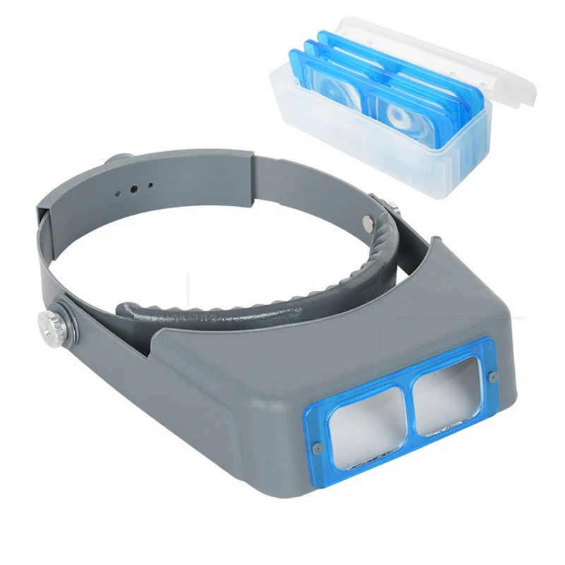 Head-Mounted Double Lens Magni - Jewelry Making Glasses のレビューと価格