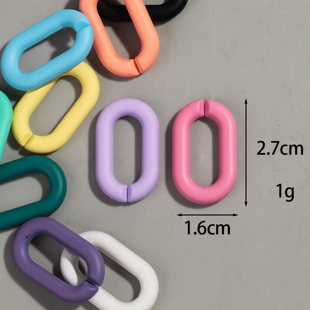 20pcs Acrylic 16x27mm Colorful - Jewelry Making Glasses のレビューと価格