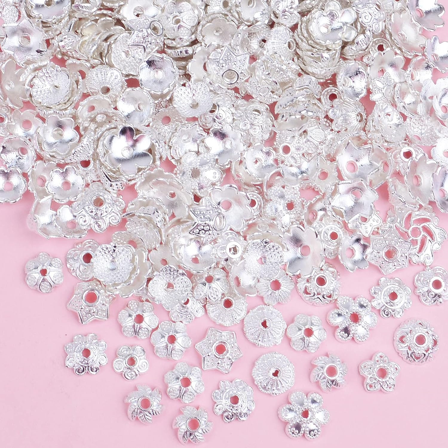 120 Gram Bright Silver Bead Ca - Jewelry Making Bali のレビューと価格