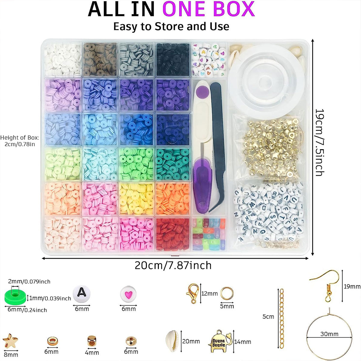 6000 Pcs 24 Colors Flat Round  - Jewelry Making Tutorials のレビューと価格