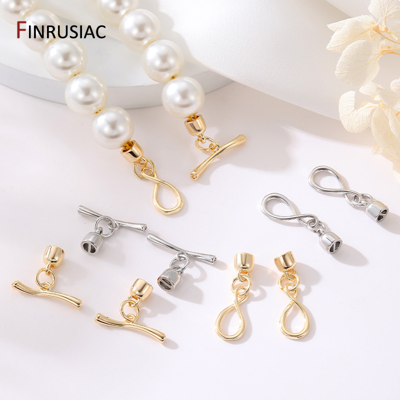 14K Gold Plated Infinity Symbo - Toggle Clasp Gold のレビューと価格