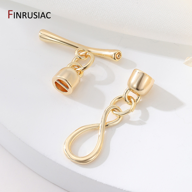 14K Gold Plated Infinity Symbo - Toggle Clasp Gold のレビューと価格