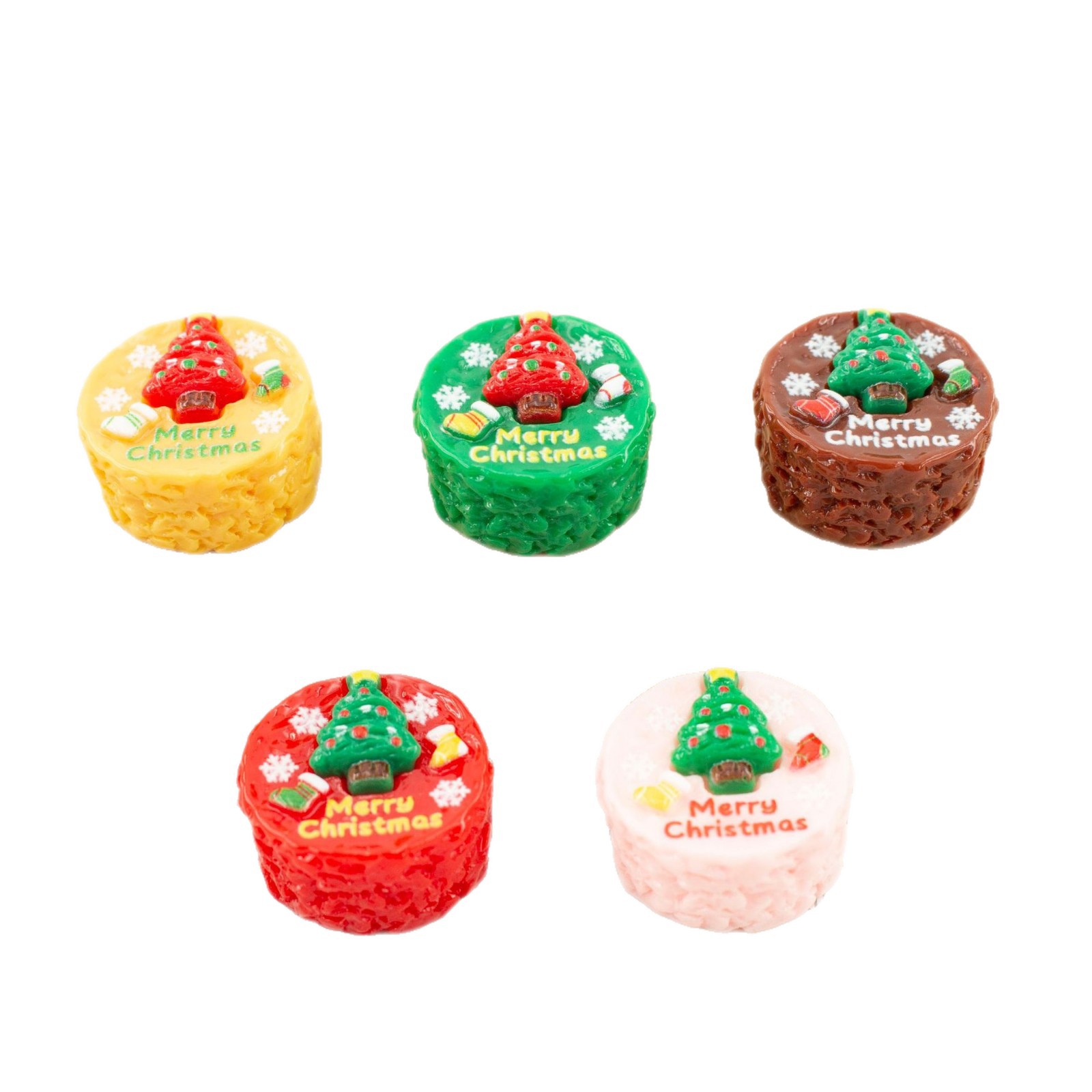 10pcs Resin imitation Christma - Jewelry Making Table のレビューと価格