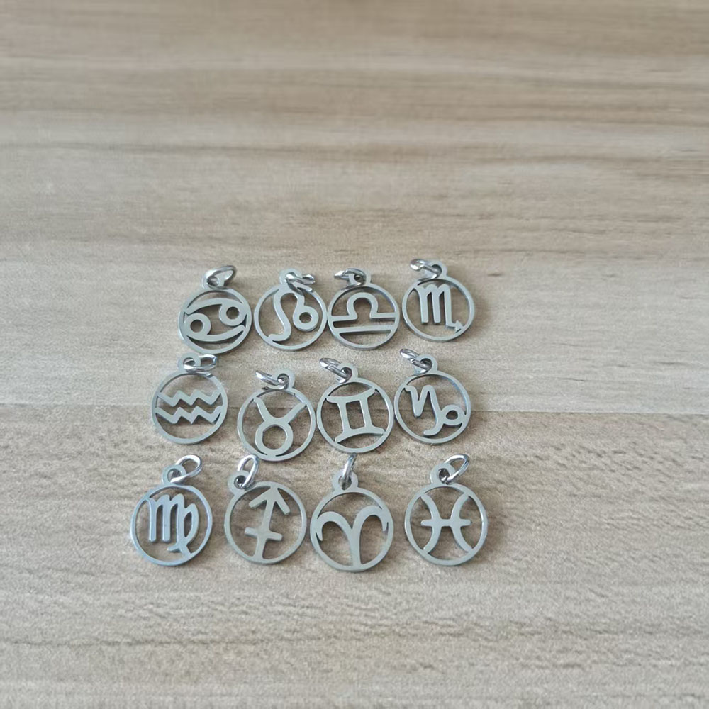 12pcs/lot Stainless Steel Zodi - Jump Ring Assorted のレビューと価格
