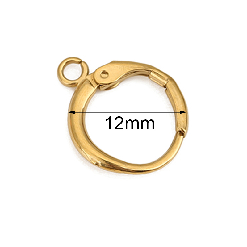 10pcs PVD Never Fade Stainless - Jewelry Making Class のレビューと価格