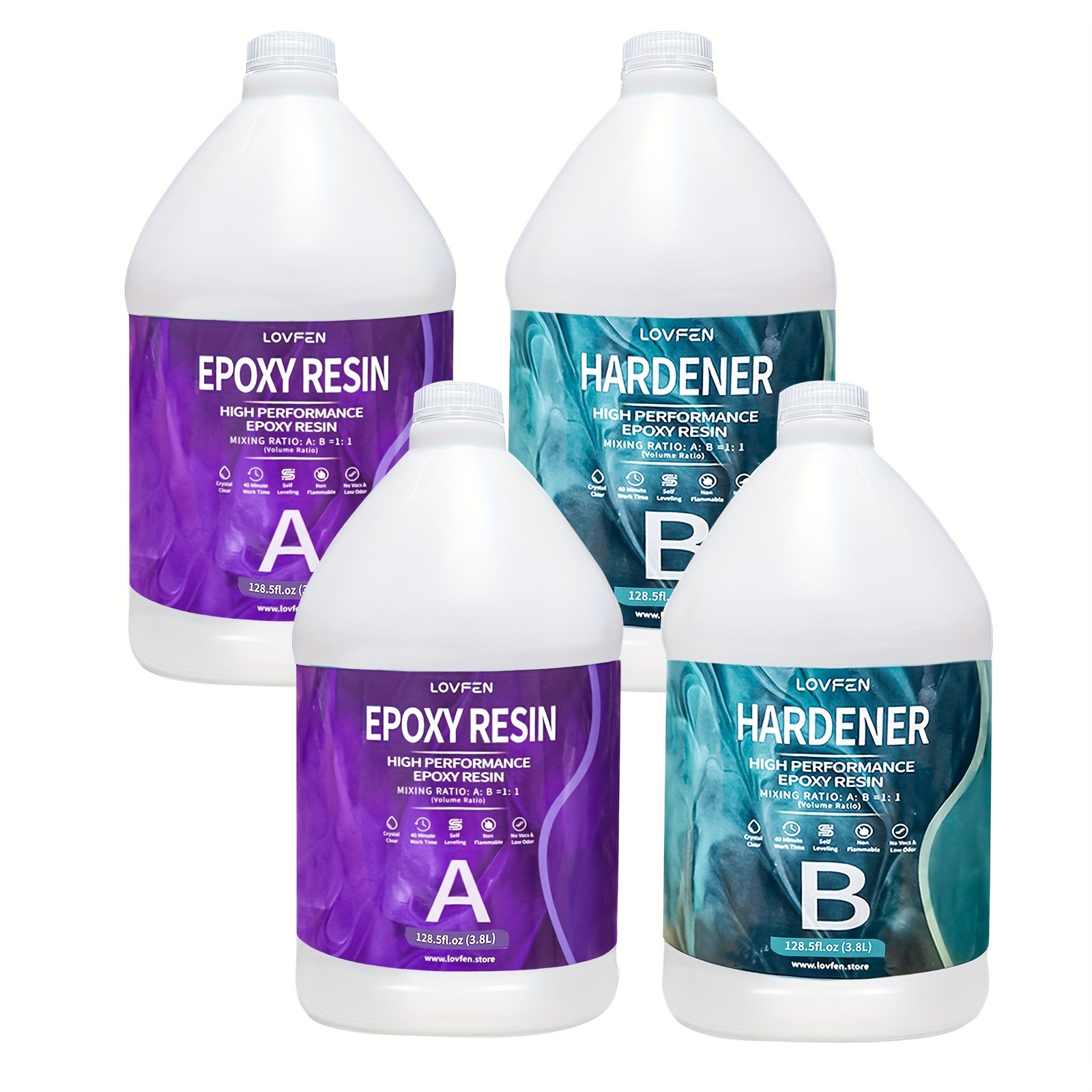 4 Gallon Super Clear Epoxy Res - Jewelry Making Table のレビューと価格