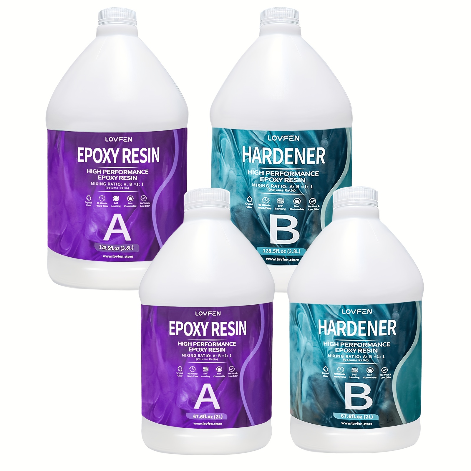 4 Gallon Super Clear Epoxy Res - Jewelry Making Table のレビューと価格
