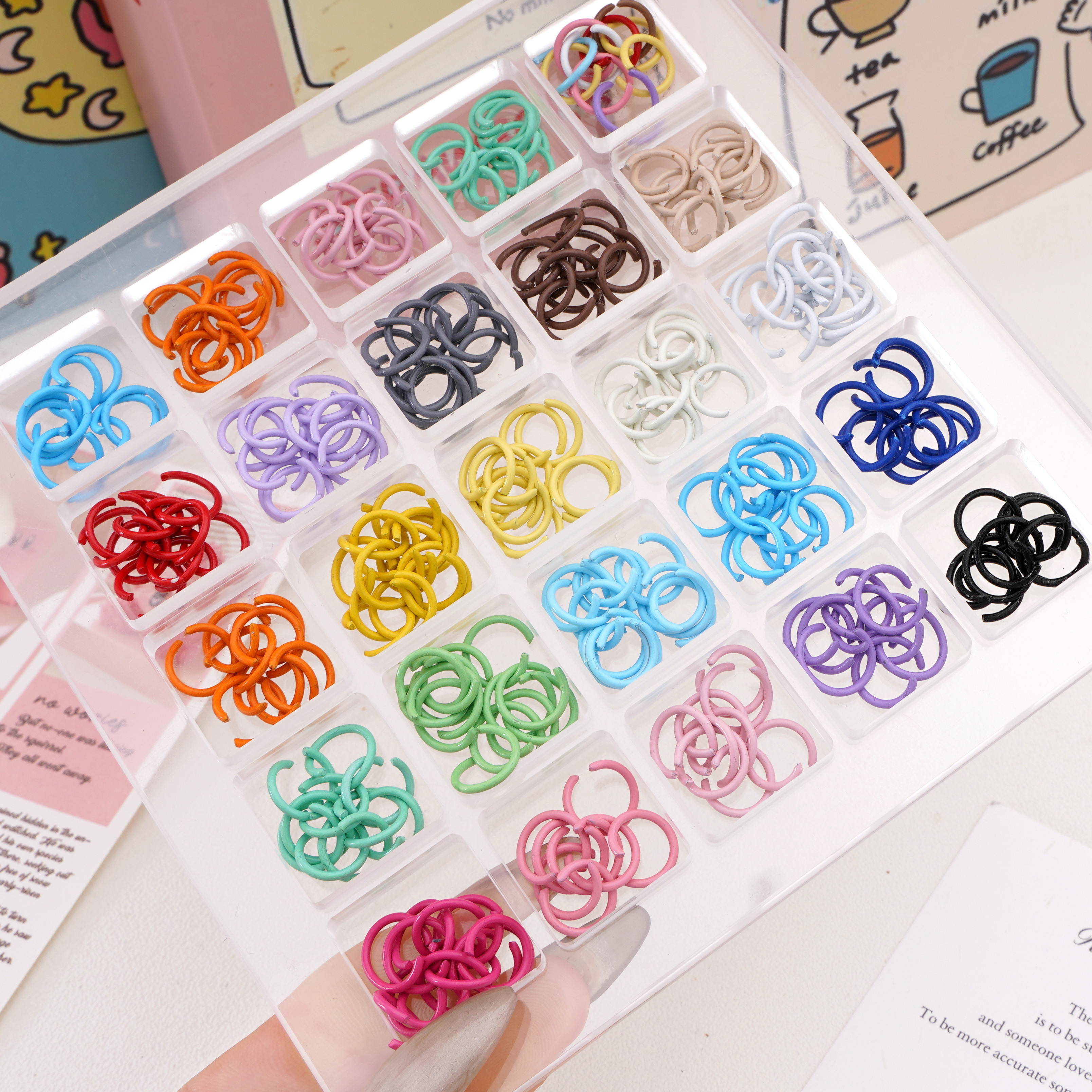 50pcs Iron Plated Open Jump Ri - Jump Ring Assorted のレビューと価格
