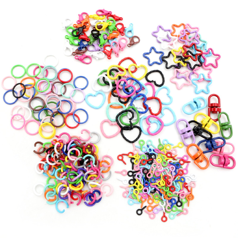 Colorful Mixed Alloy Split Jum - Jump Ring Assorted のレビューと価格