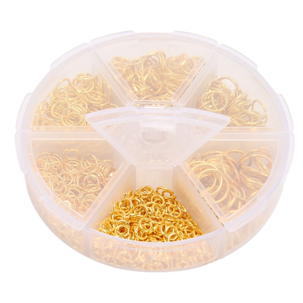 5pcs Assorted Size Jump Rings  - Jump Ring Assorted のレビューと価格