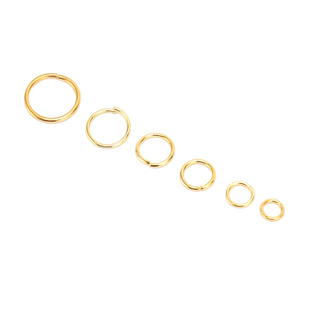 5pcs Assorted Size Jump Rings  - Jump Ring Assorted のレビューと価格