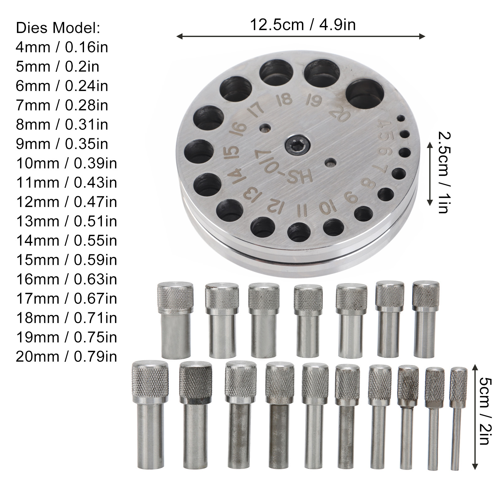Round Disc Cutter Set Professi - Jewelry Making Table のレビューと価格