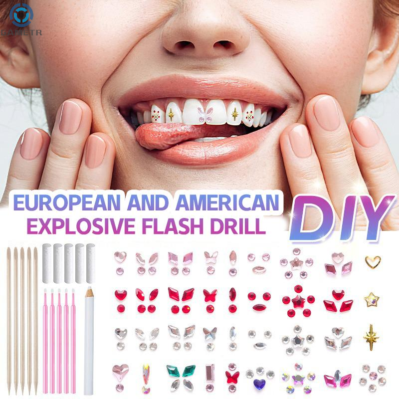 1 Set Dental Tooth Gems Crysta - Jewelry Making Workshops のレビューと価格