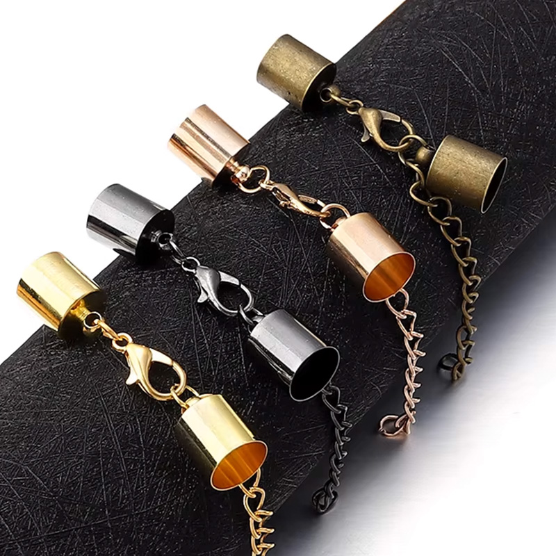 10Sets Leather Cord End Caps W - Jewelry Making Class のレビューと価格