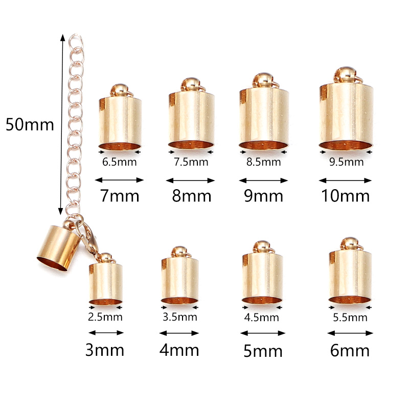 10Sets Leather Cord End Caps W - Jewelry Making Class のレビューと価格