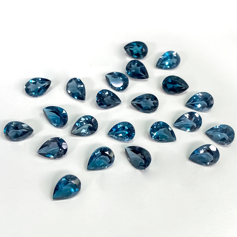 20pcs Real Natural Stone Pear  - Jewelry Making In London のレビューと価格