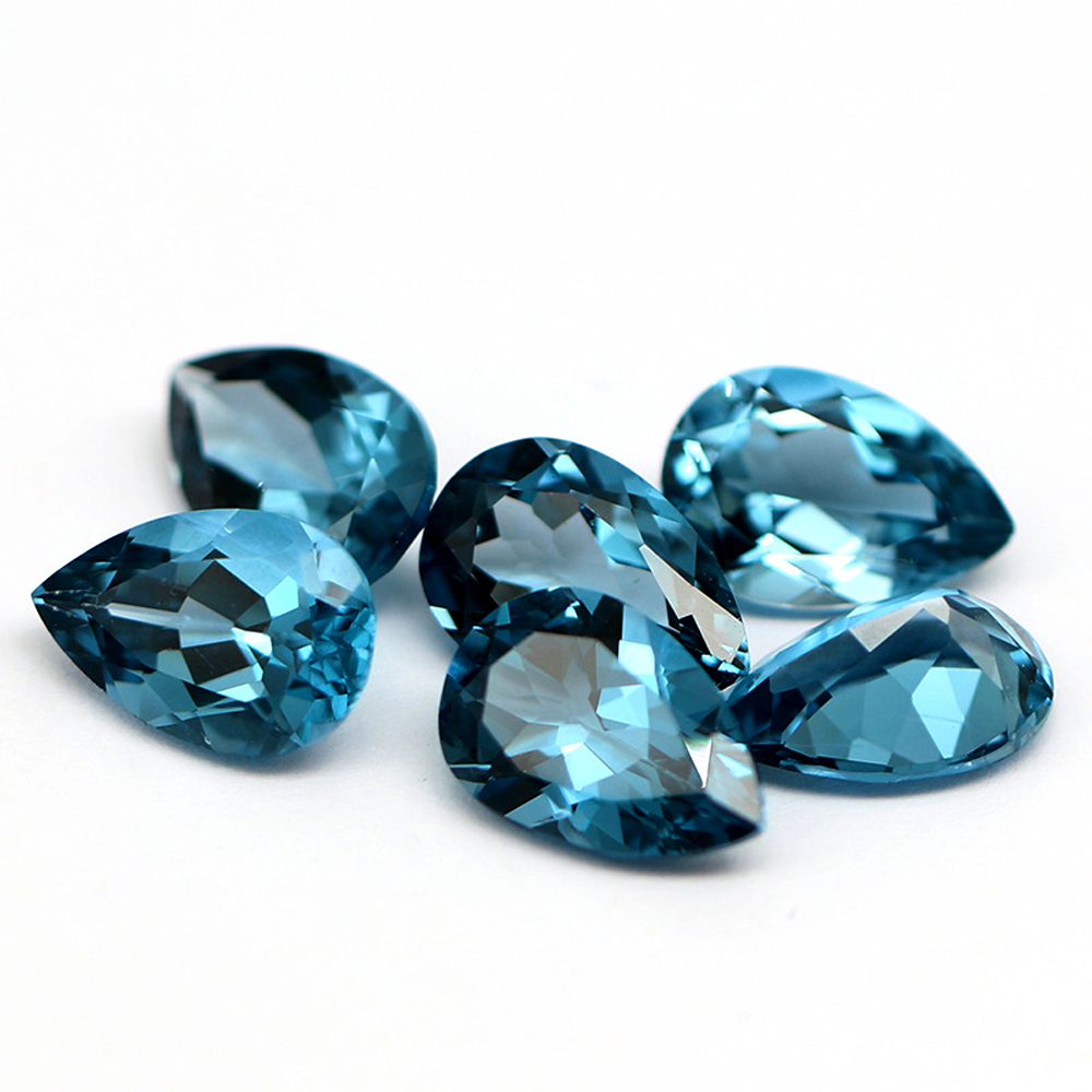 20pcs Real Natural Stone Pear  - Jewelry Making In London のレビューと価格