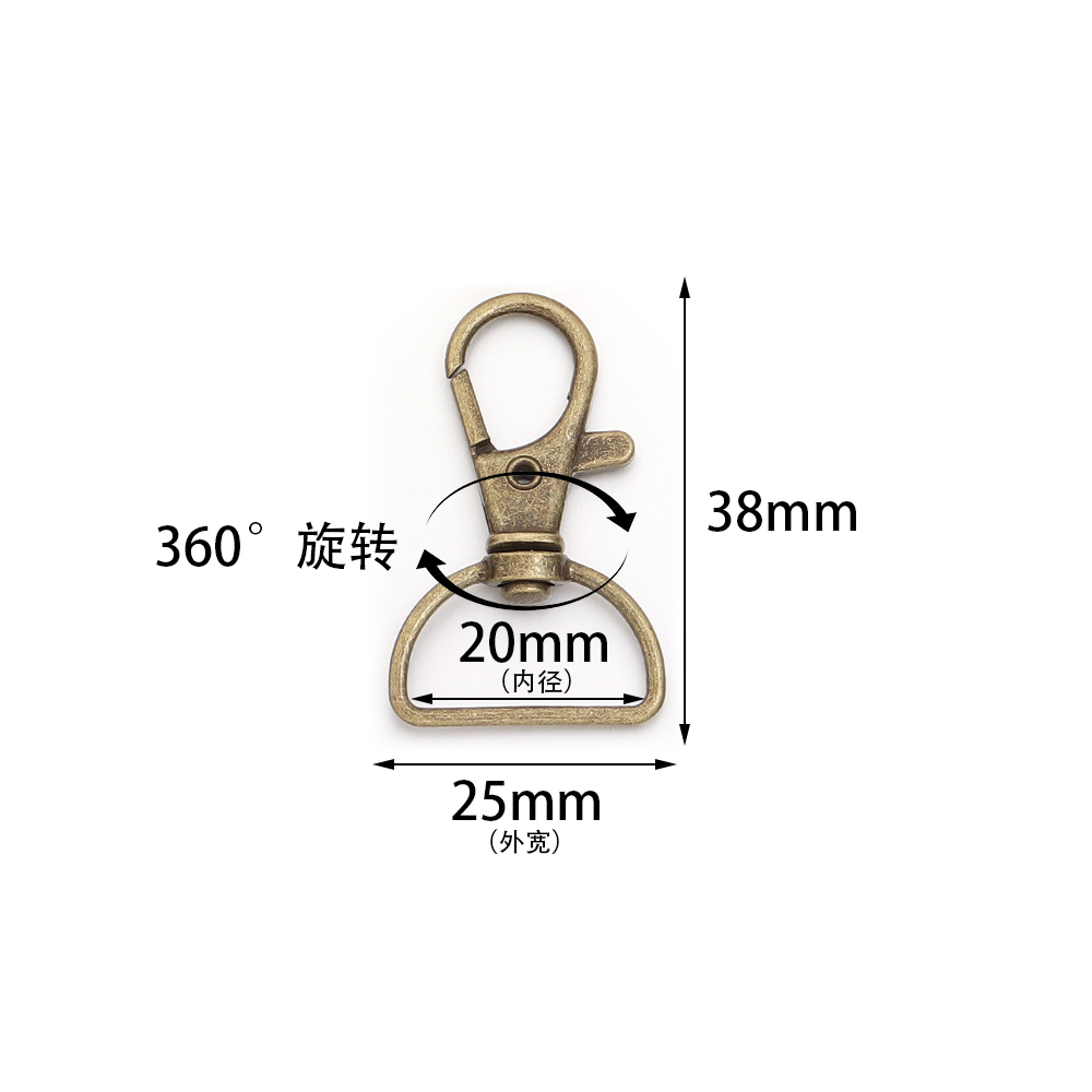 10pcs/lot Metal Swivel Clasps  - Jewelry Making Class のレビューと価格