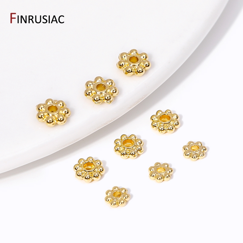 30PCS 4mm/5mm/6mm 14K Real Gol - Jewelry Making Bali のレビューと価格