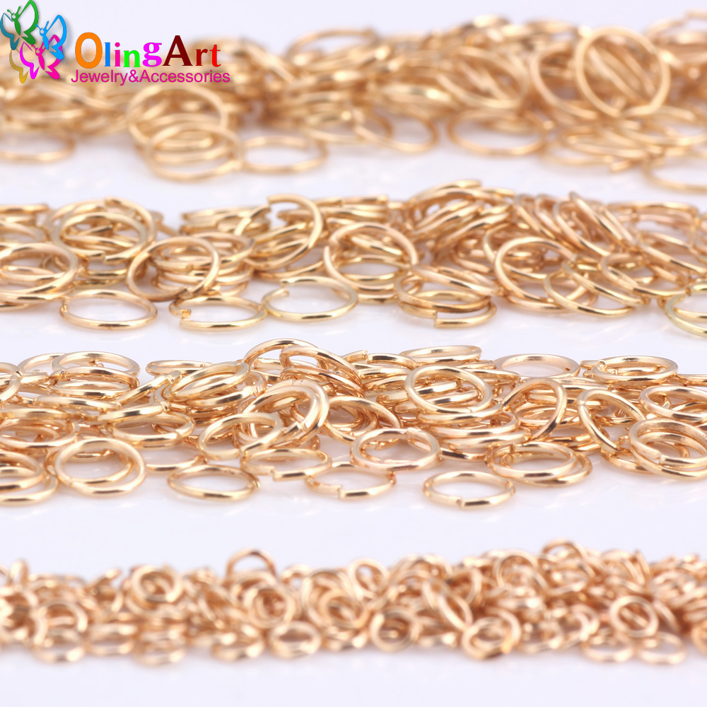 OlingArt KC Gold plating Jump  - Jump Ring Assorted のレビューと価格