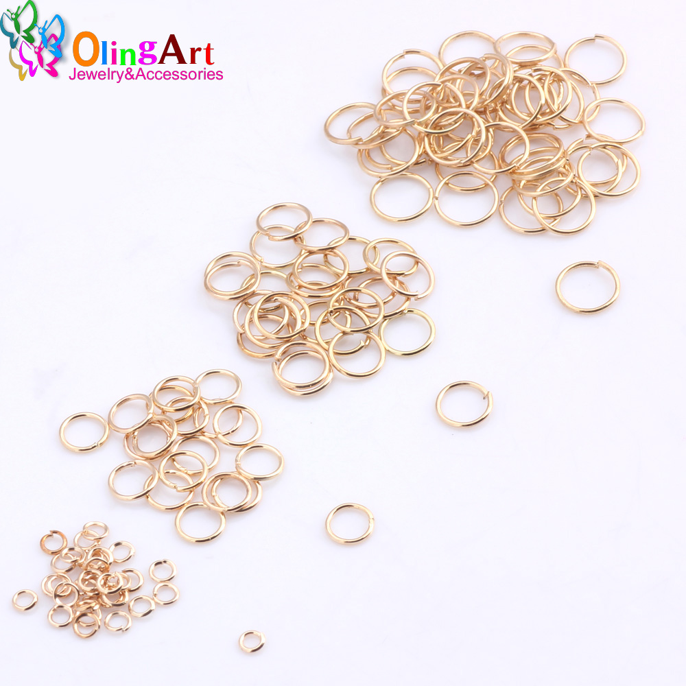 OlingArt KC Gold plating Jump  - Jump Ring Assorted のレビューと価格