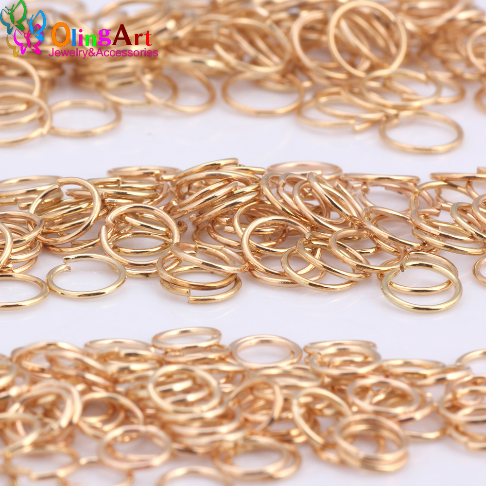 OlingArt KC Gold plating Jump  - Jump Ring Assorted のレビューと価格
