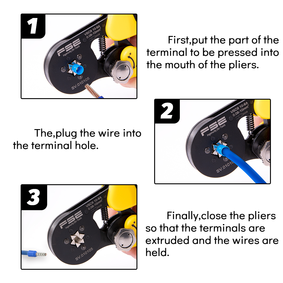 Crimping pliers tools VSC9 10- - Jewelry Making Needle Nose Pliers のレビューと価格