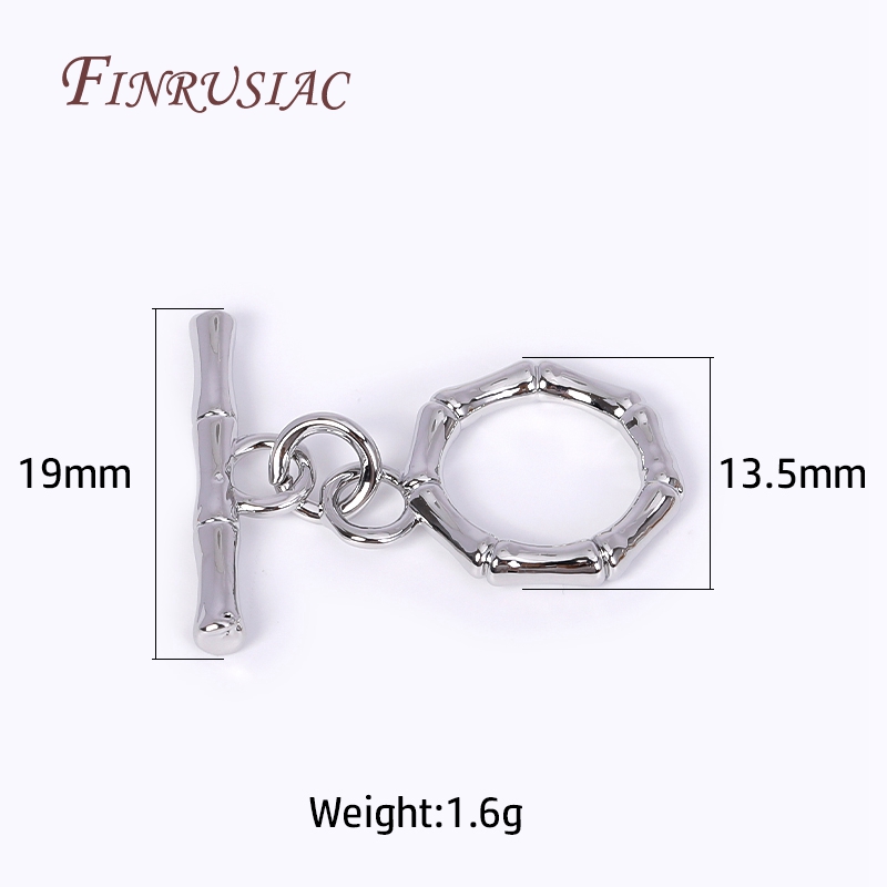 18K Gold Plated Toggle Clasps  - Toggle Clasp Gold のレビューと価格