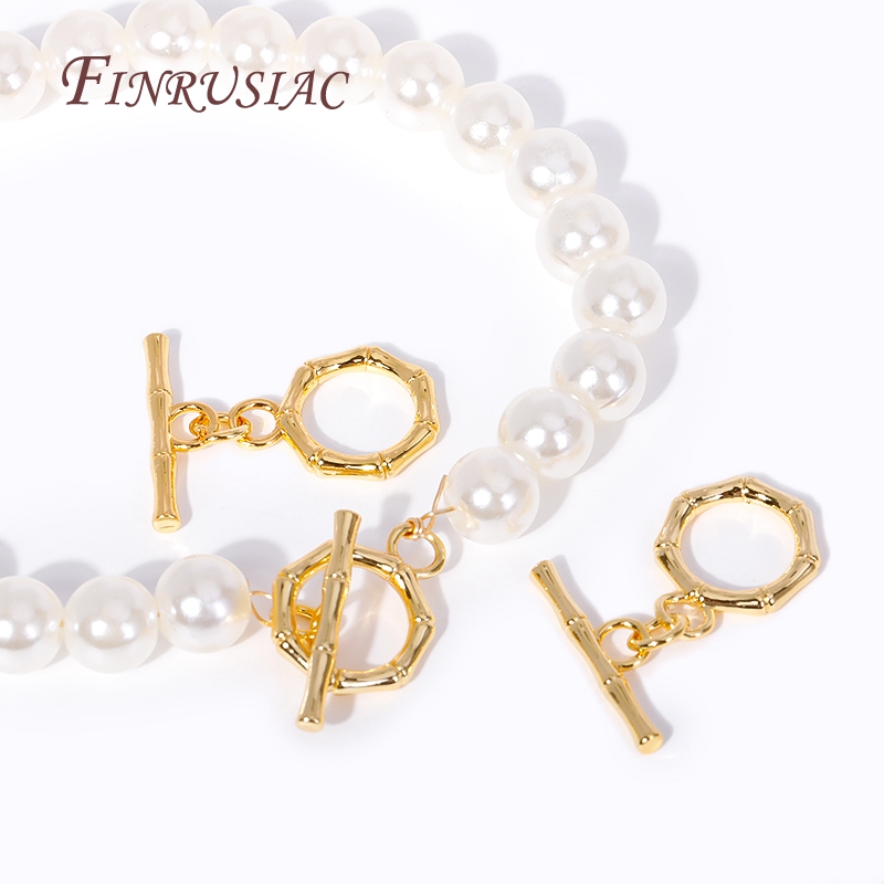 18K Gold Plated Toggle Clasps  - Toggle Clasp Gold のレビューと価格