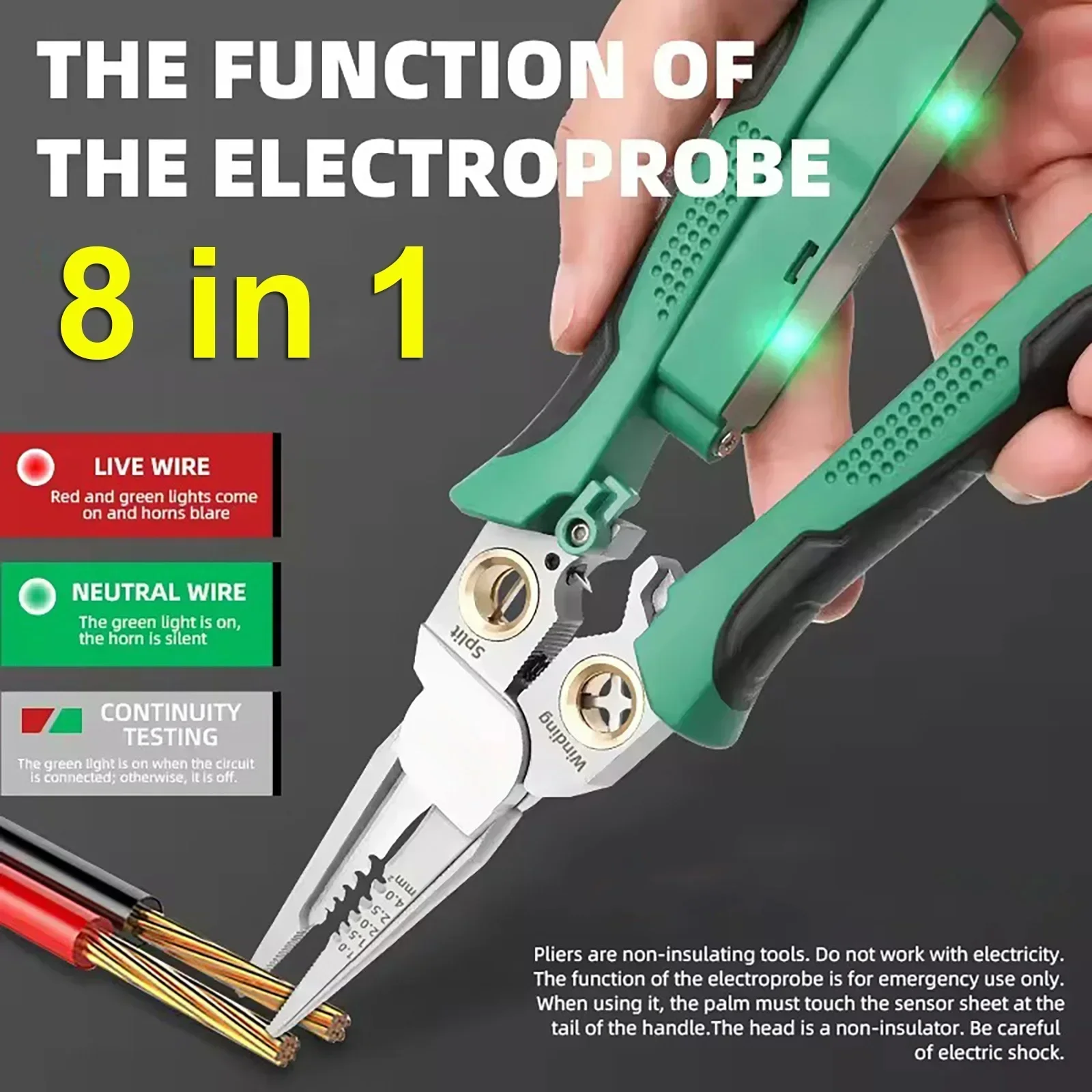 8 in 1 Stainless Steel Wire St - Jewelry Making Needle Nose Pliers のレビューと価格