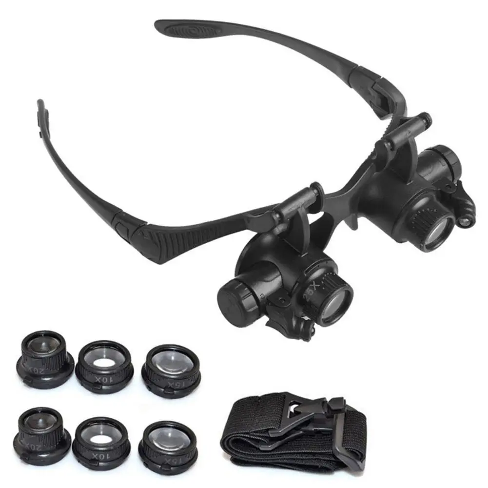 New Headband LED Light Glasses - Jewelry Making Glasses のレビューと価格