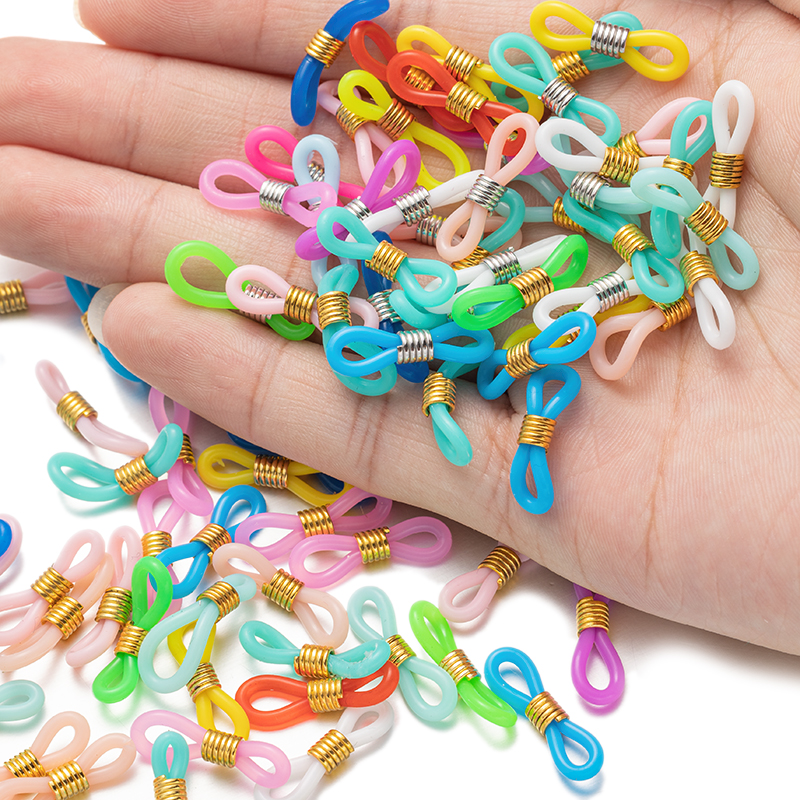 50pcs Adjustable Rubber Specta - Jewelry Making Glasses のレビューと価格