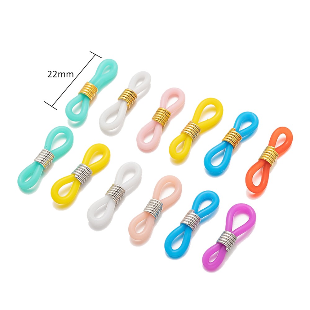 50pcs Adjustable Rubber Specta - Jewelry Making Glasses のレビューと価格